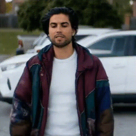 Man Walking On Street