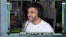 Man Wearing Headphones 1