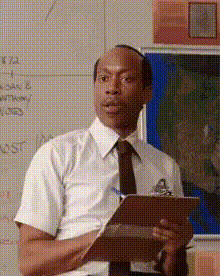 Man With Clipboard And Pen