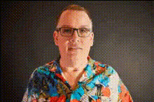 Man With Glasses Smiling 1