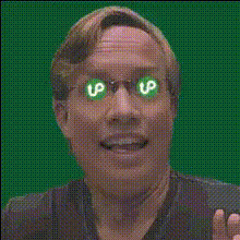 Man With Green Taped Mouth