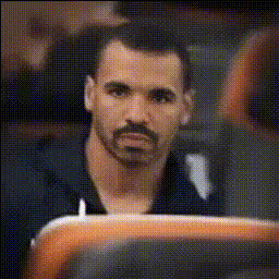Man With Intense Stare