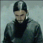 Man With Long Hair Beard 1