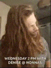 Man With Long Hair Promotion