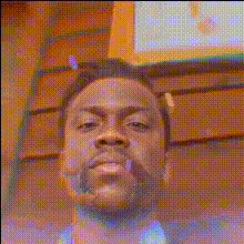 Man With Mustache Looking