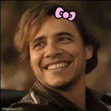 Man With Pink Bow