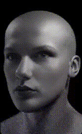 Mannequin Head Close Up
