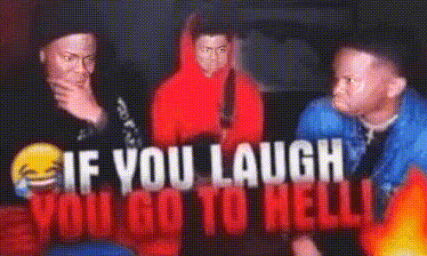 Men Reacting With Humor