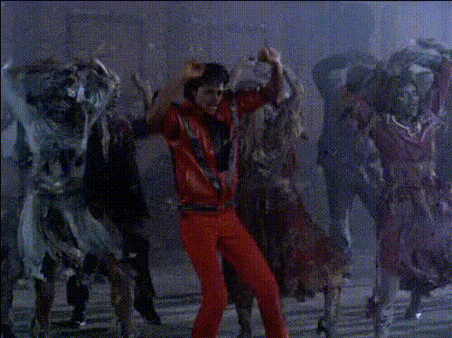 Michael Jackson Dancing Zombies