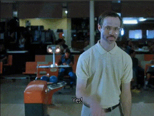 Napoleon Dynamite Excited Reaction