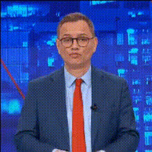 News Anchor Closeup