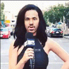 News Reporter On Street