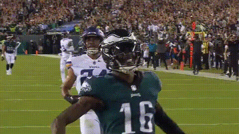 Nfl Player On The Field