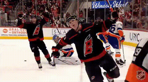 Nhl Hockey Player Celebrating