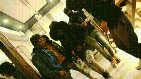 rap-music-video-group-scene