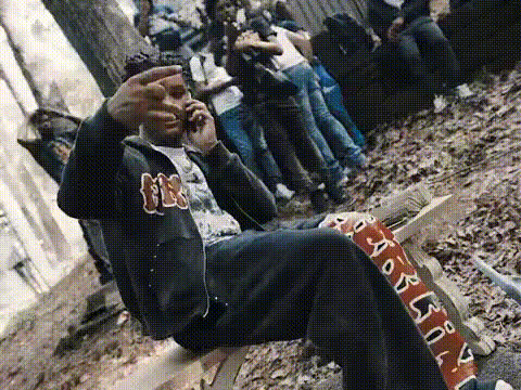 rapper-on-a-bench