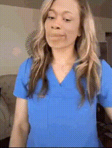 woman-in-blue-scrubs