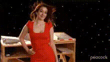 woman-in-red-dress-smiling