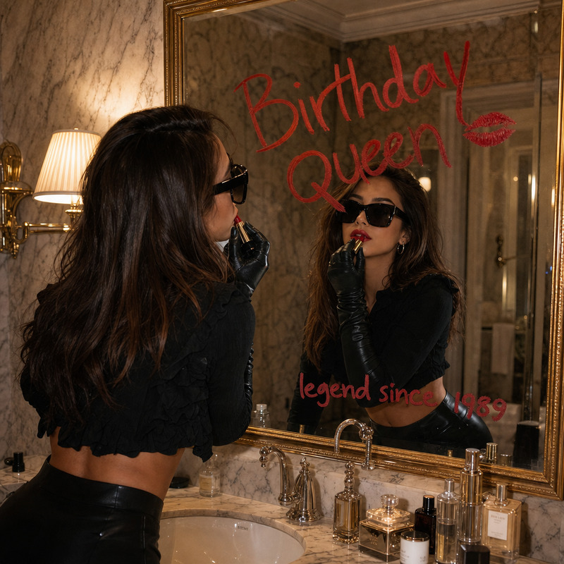 Birthday Queen Mirror