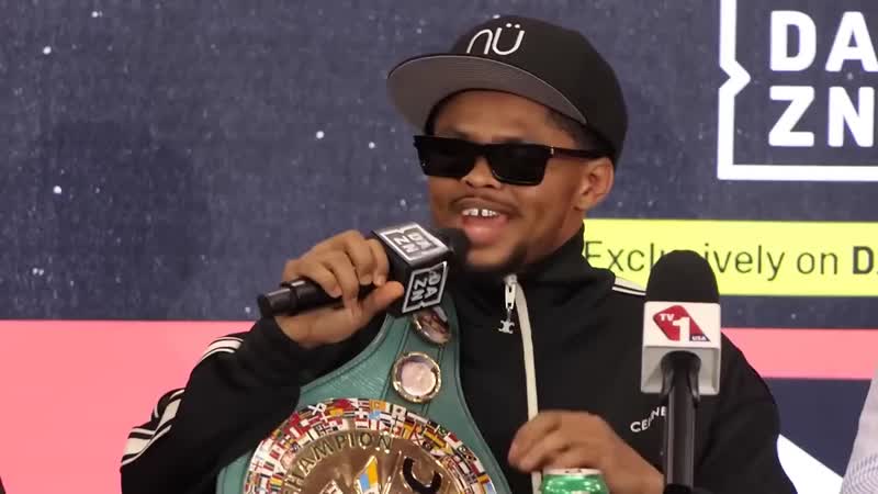 Shakur Stevenson press conference