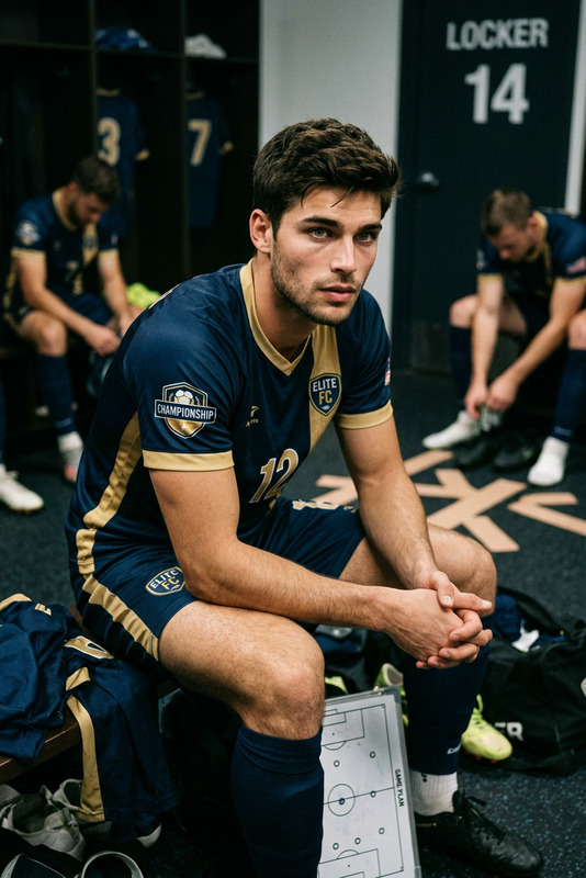Locker Room Before the Final