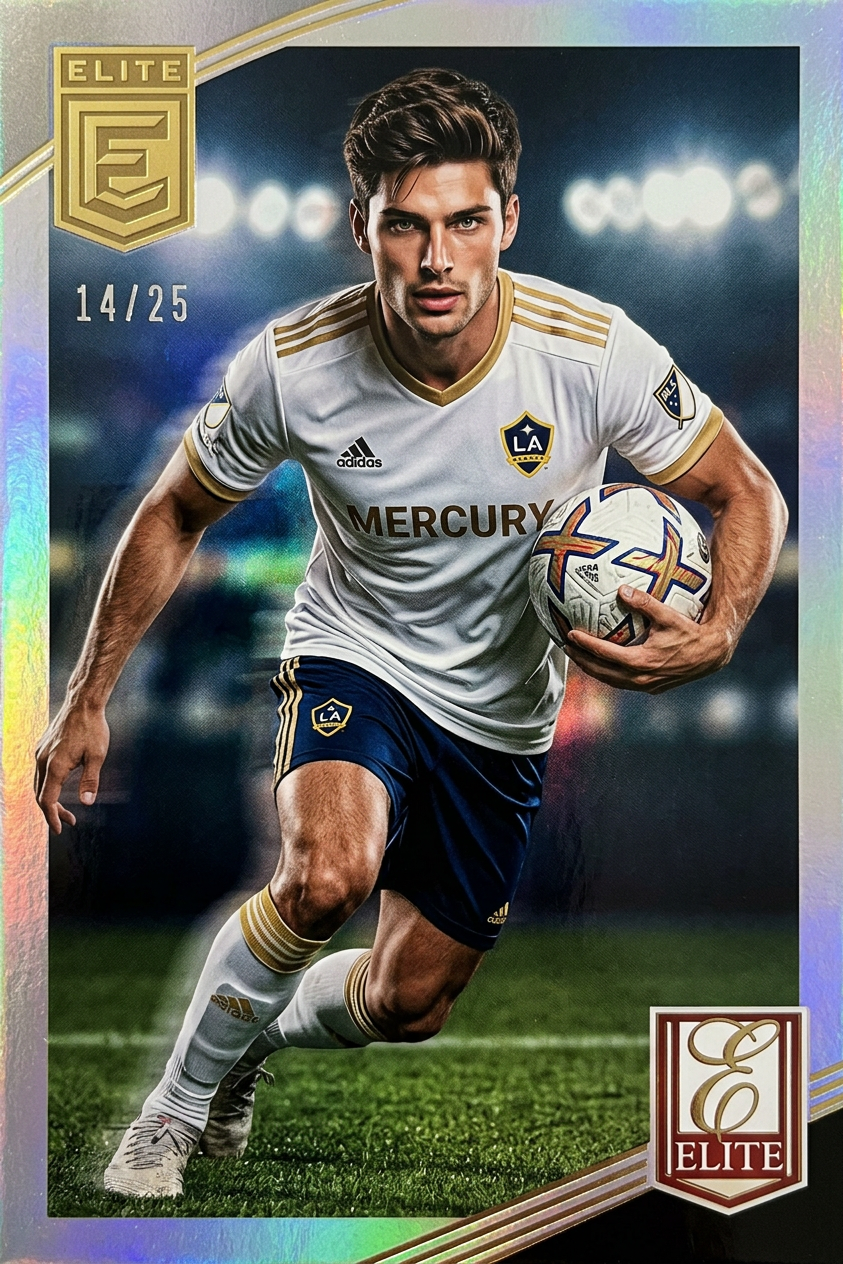 Sports Trading Card Photoshoot