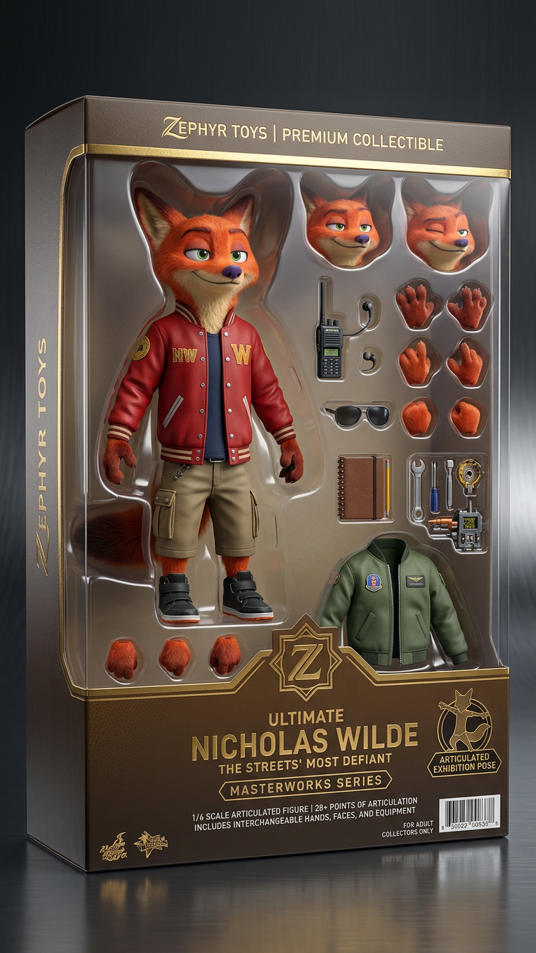 Luxury Action Figure Packaging