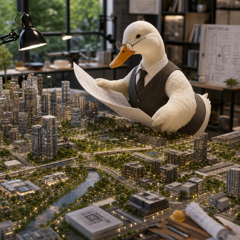 Architect of a Miniature City