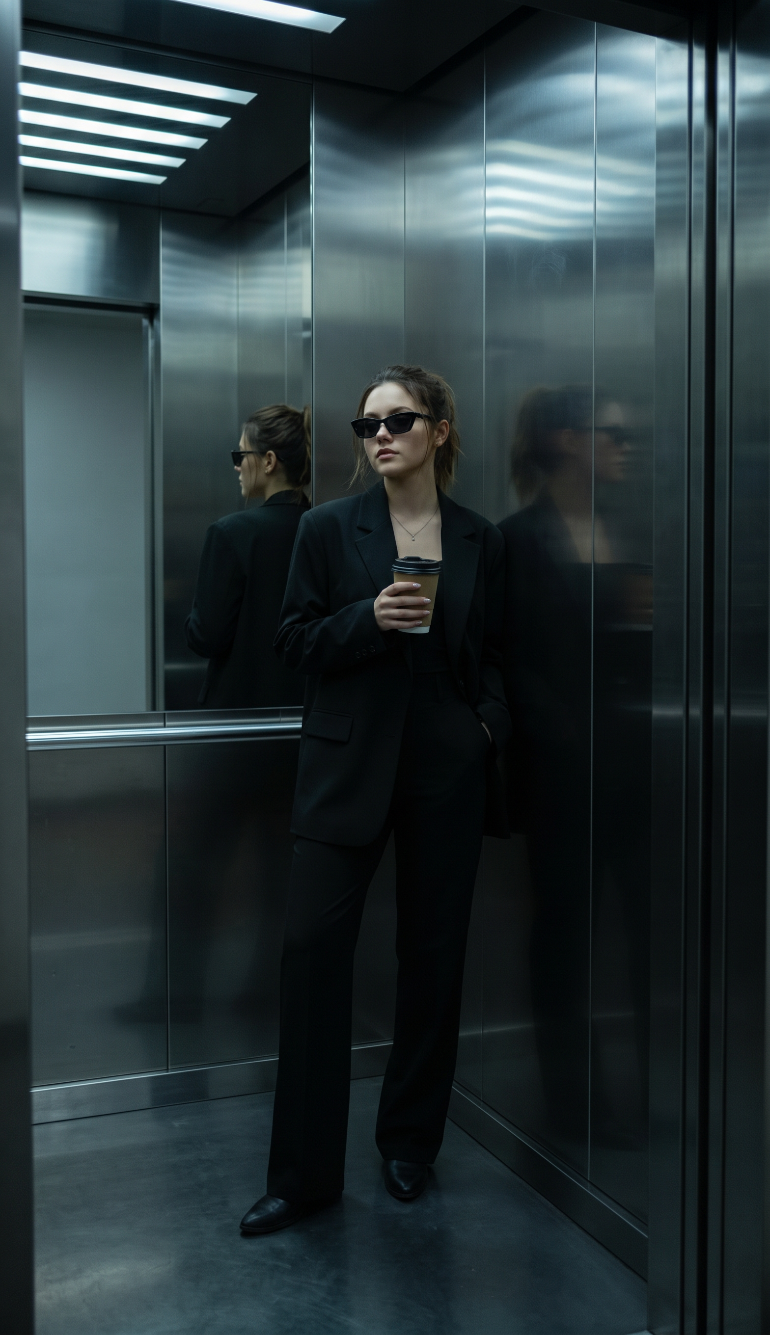 Luxury Elevator Portrait