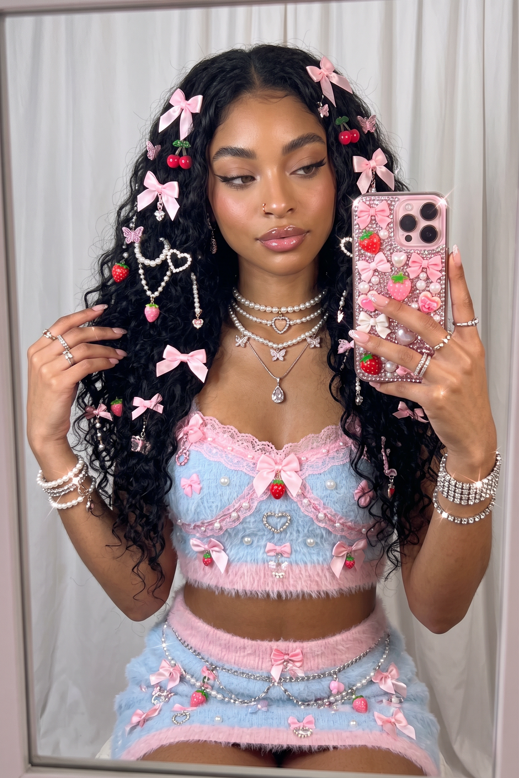Coquette Princess Selfie