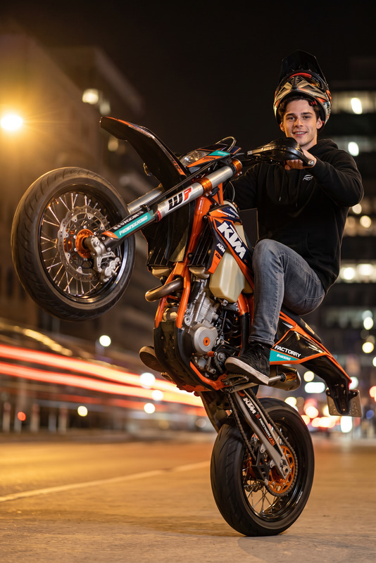 Wheels up, worries down.