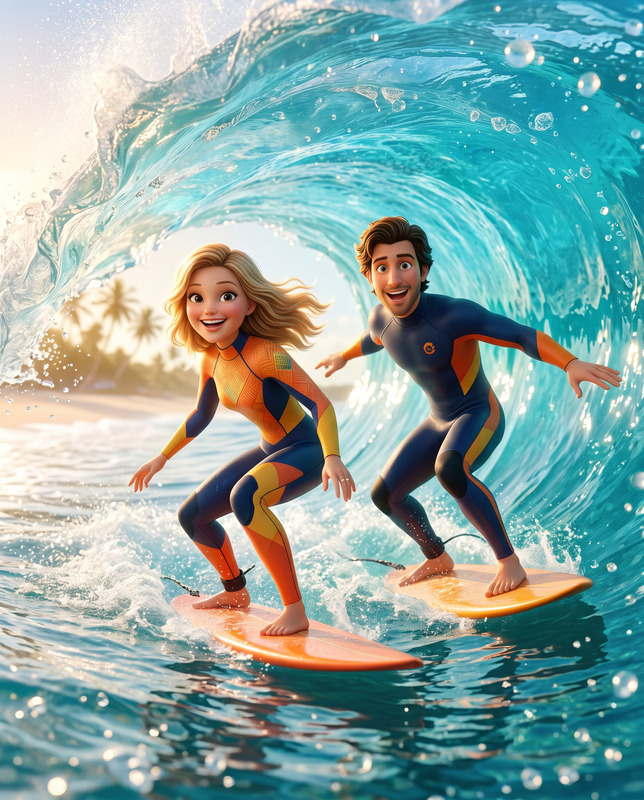 Tropical Wave Riders