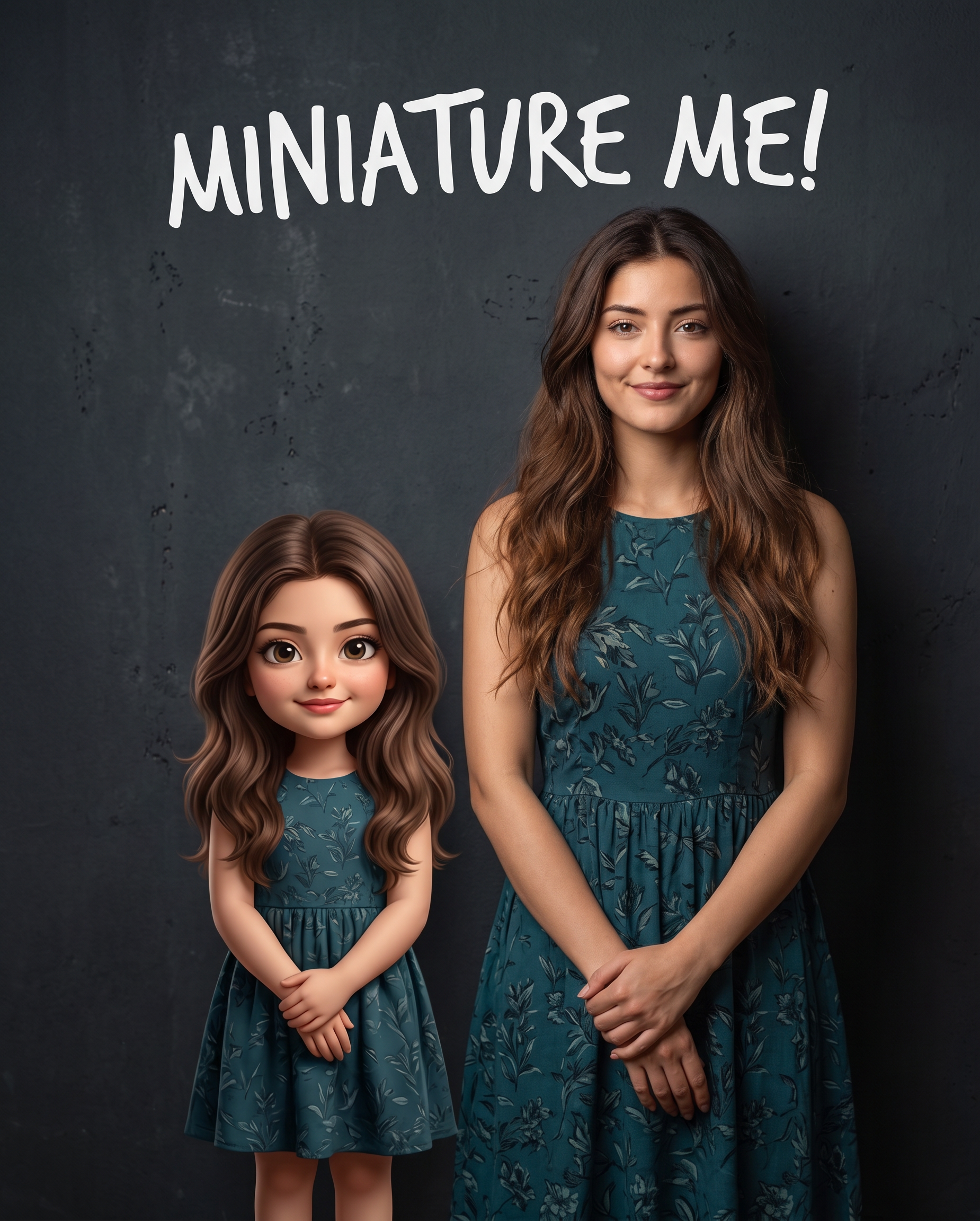 Mini Me Side By Side
