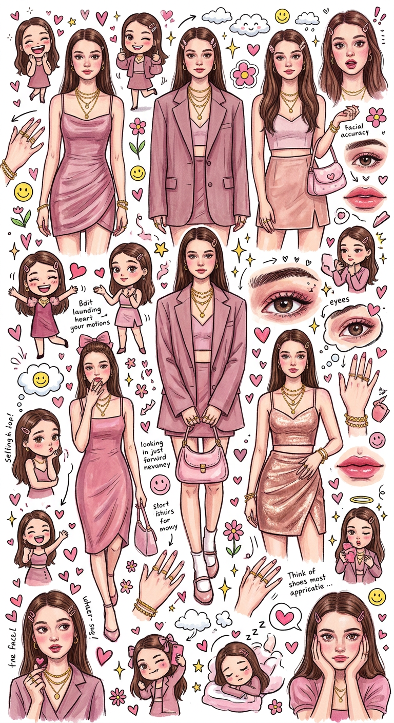 Obsessed Fan Sketchbook Page