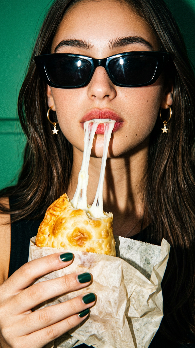 90s Editorial Flash Photography