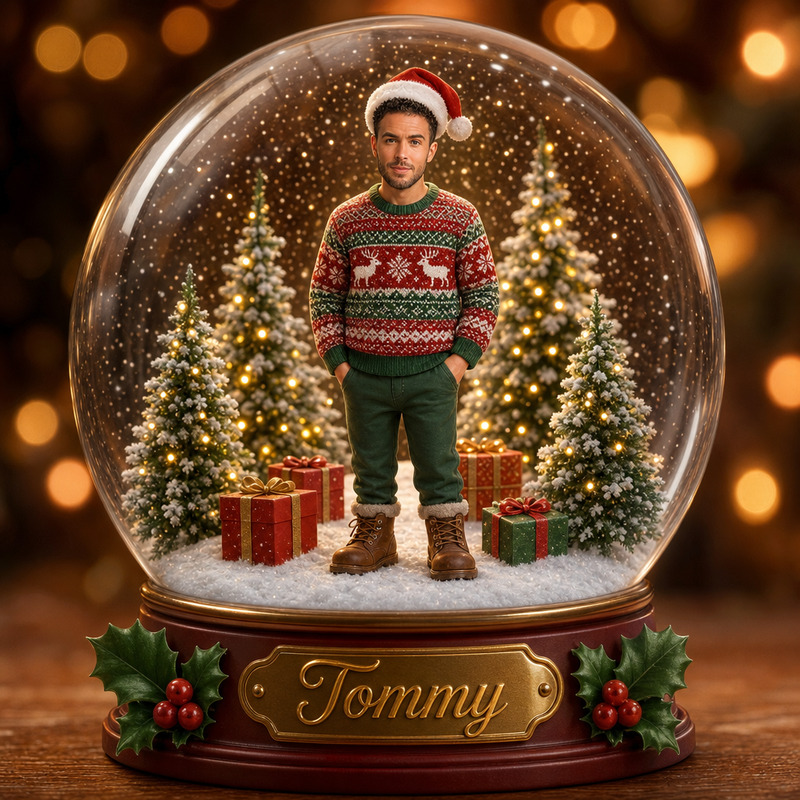 Christmas Captured in Glass