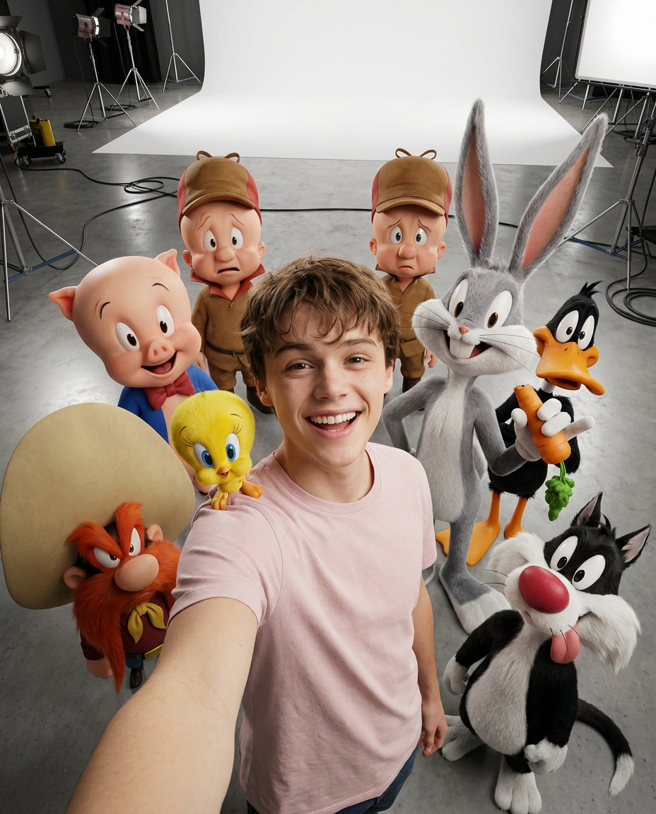 The Toon Squad Selfie