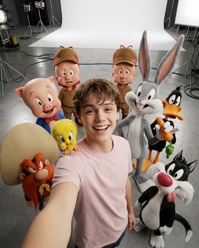 The Toon Squad Selfie