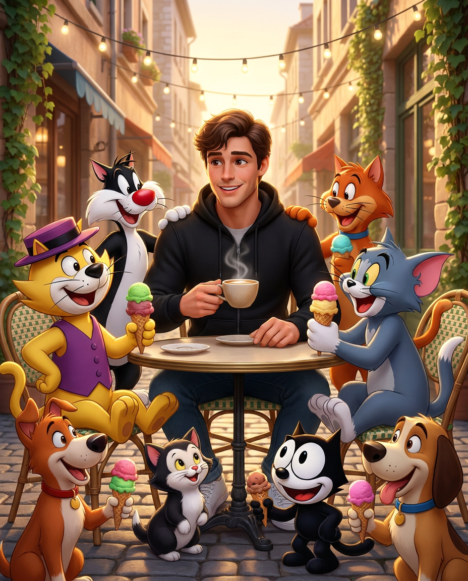 Pixar Friends Café