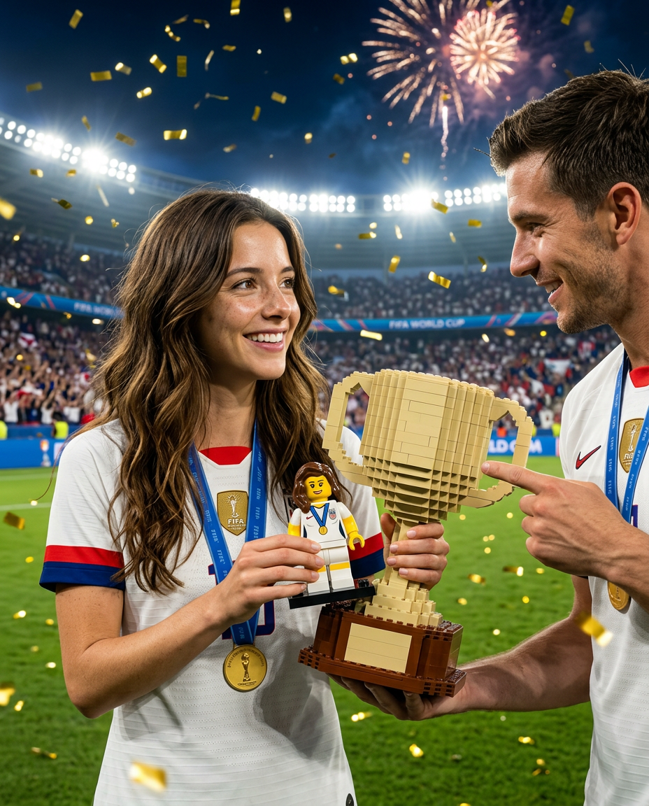 World Cup Champions Brick Trophy