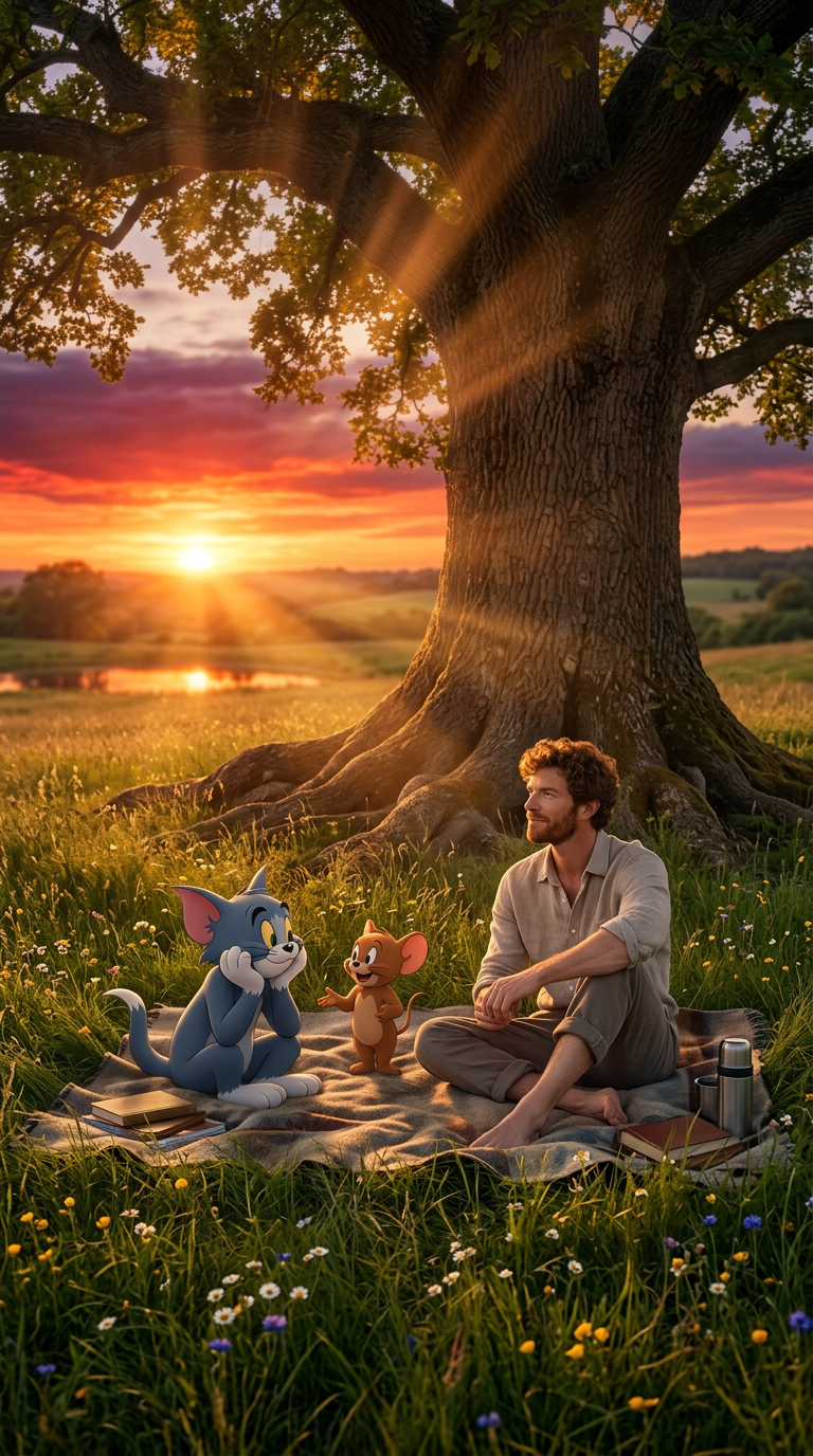 Cinematic Sunset Poster