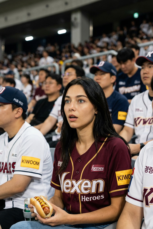 Baseball Stadium Fan Candid