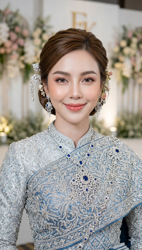 Thai Bridal Chakri Portrait