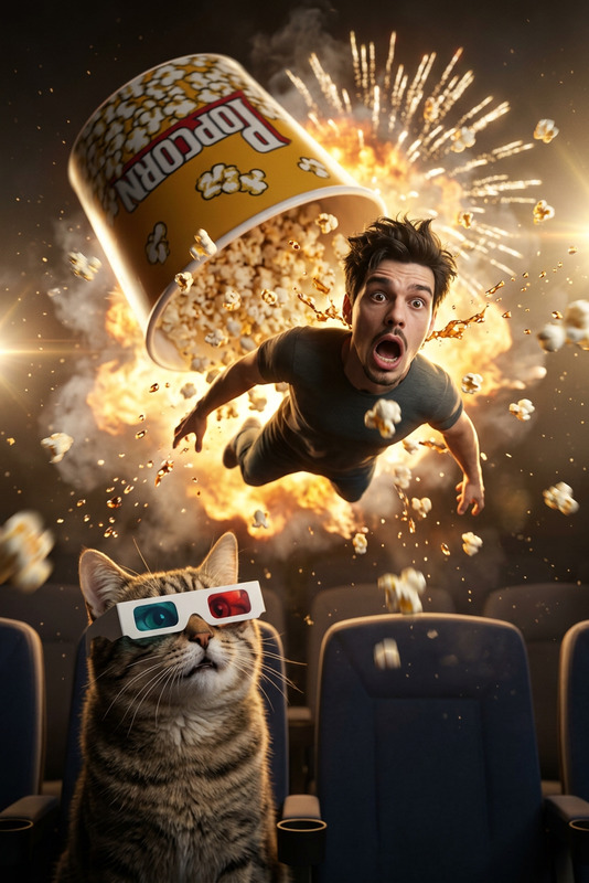 Popcorn Explosion Cinema Comedy