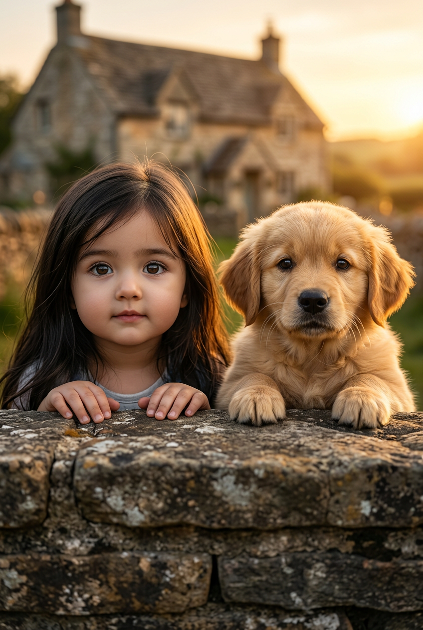 Stone Wall Puppy