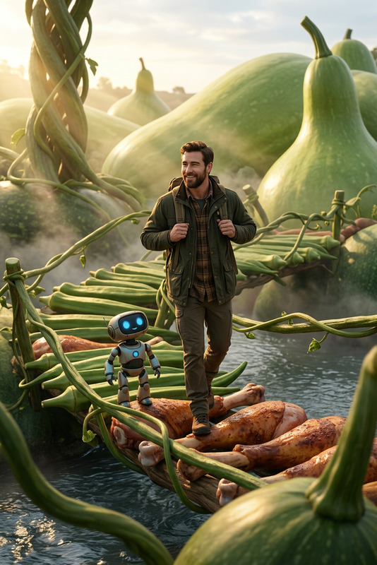 Vegetable Fantasy World Explorer