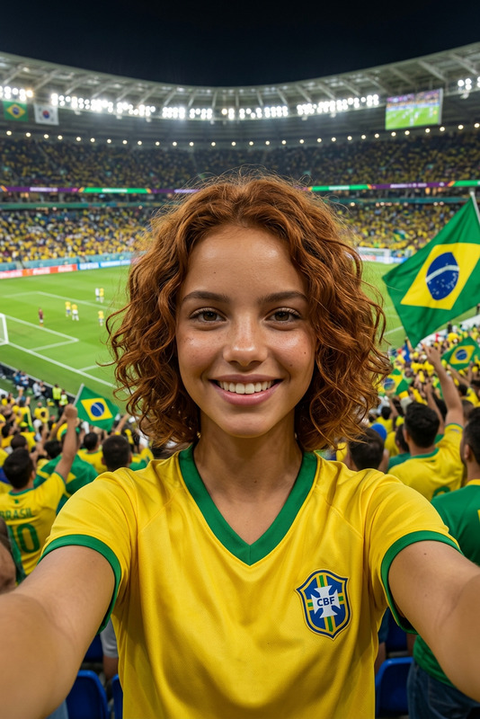 Brazil Fan Girl