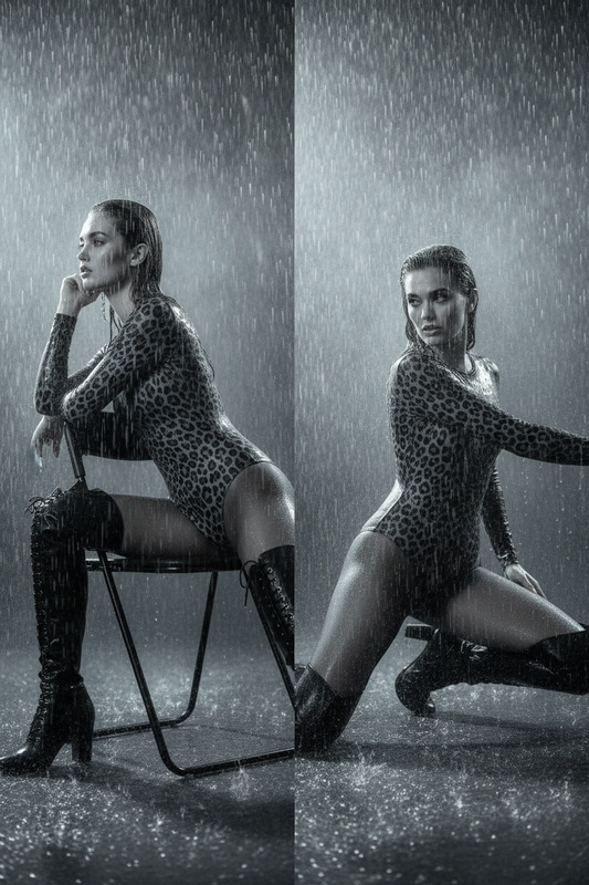 Leopard Rain