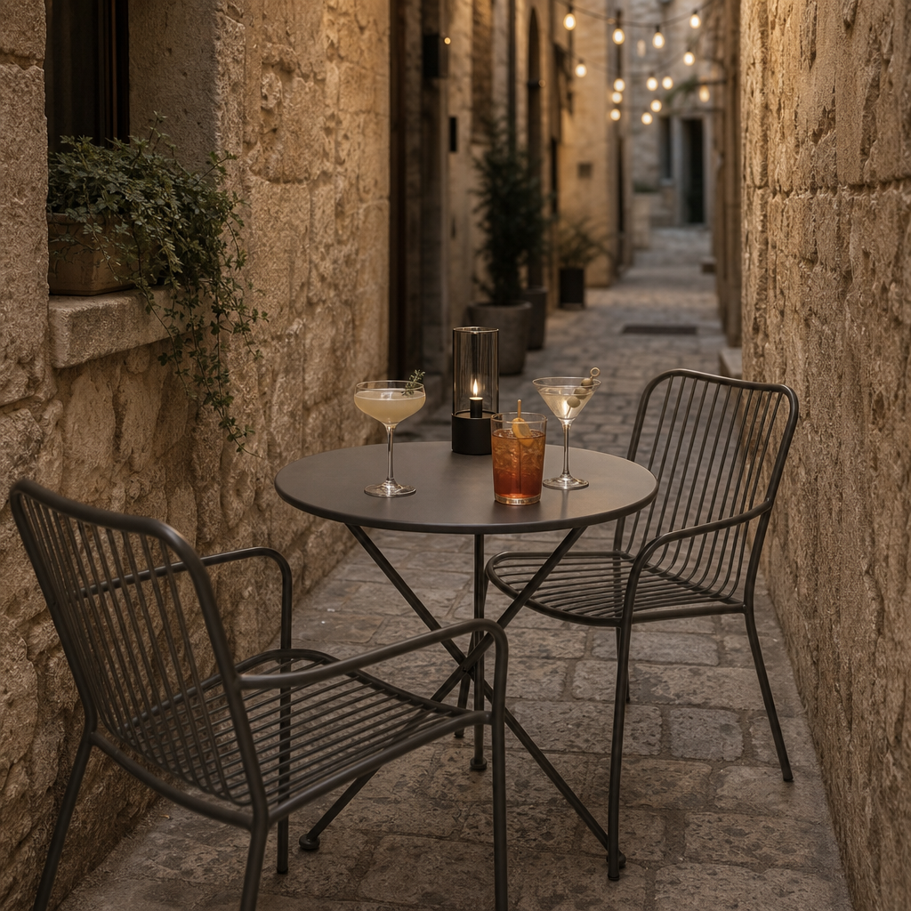 Restaurant in Italian alley