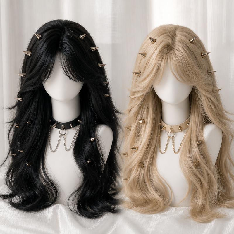 Mannequin heads with wigs